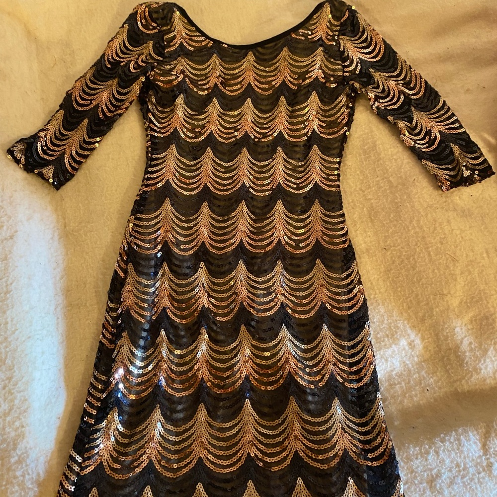 Sequin mini dress